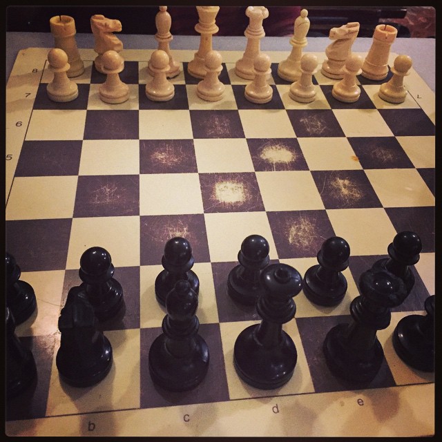 Sempre bom um xadrezinho...